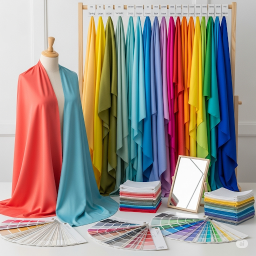 Color analysis drapes